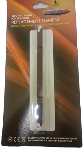 Heatmaster UL2R7S800 800W Ruby Tube Slimline Super