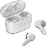 TWS Kablosuz Bluetooth Kulaklık, Mikrofonlu, Bar Tasarımlı, IPX4 ve 24 Saatlik Toplam G&uuml;&ccedil; Kaynağı, Beyaz TAT1109WT/00