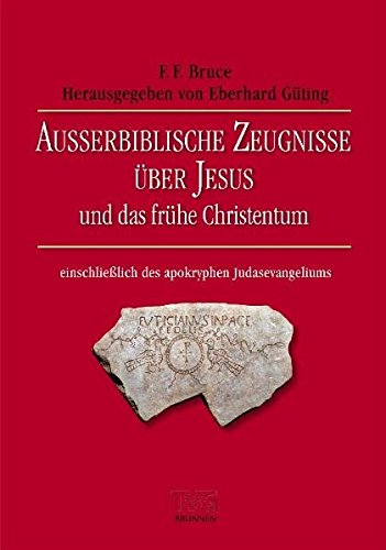 Download Außerbiblische Zeugnisse über Jesus und das frühe Christentum (TVG Monographien und Studienbücher) Download Außerbiblische Zeugnisse über Jesus und das frühe Christentum (TVG Monographien und Studienbücher)