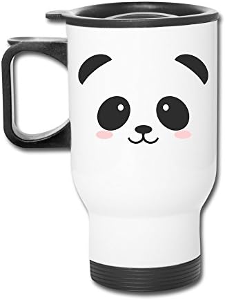 SHEAN Lovely Panda Custom Travel Blank Mug Cups White