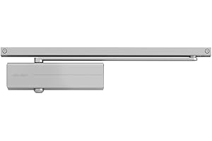 YALE Vachette Ferme-Porte Pignon Crémaillère Bras Glissière DC135 - Idéal Portes Coupe-Feu & Étanches à la Fumée - pour Portes jusqu'à 950mm de Large Droite/Gauche - Certifié EN1154, Force 3 jusqu'à 60kg