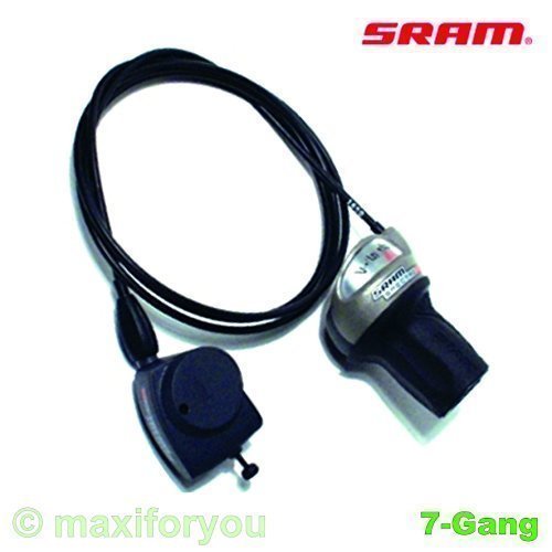 SRAM S7 Schaltgriff Set rechts Fahrradschaltgriff Klickbox 7 Gänge - 01080201