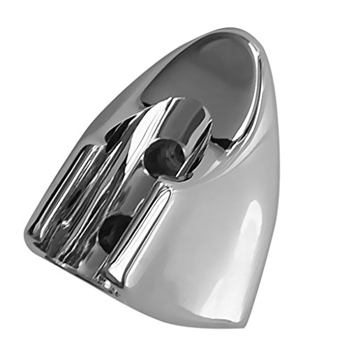 Gazechimp Handbrause Halterung Brausehalter Duschkopfhalter Chrome Wand Montier Silber - 5