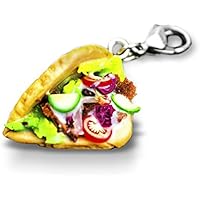 Döner Kebab inspirierte Anhänger
