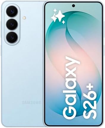 Samsung Galaxy S26+ Smartphone AI, 256GB, 3 anni di Garanzia, Processore Avanzato, Assistente Foto, Creative Studio, Camera 50 MP, 4900 mAh, Sky Blue [Versione italiana]