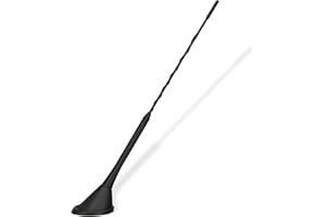 Audioproject A280 - antena samochodowa 28 cm Raku 2 + wzmacniacz - kompatybilna z VW Golf 4 5 6 7 Passat Lupo Polo 6R Audi A6 Opel Corsa Astra Ford Focus, Seat, Skoda, antena radiowa, antena dachowa,