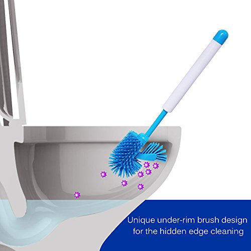 MR. SIGA Soft Bristle Toilet Brush with Holder by MR. SIGA - 3