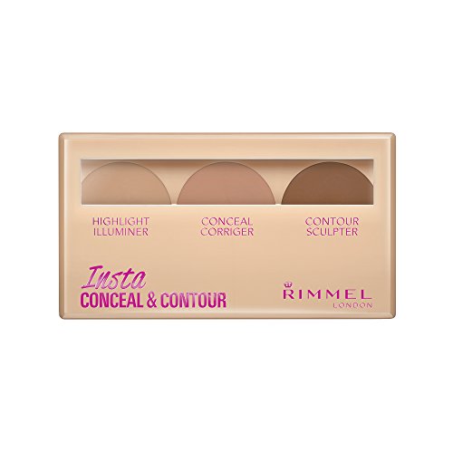 Rimmel London Insta Conceal & Contour Palette, Medium, 8.4 g