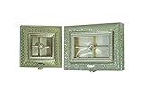 YUGADHARMA Gift Box for Diwali Or Any Other Occasion, Best Gift for Employee - Set of 2 (Golden) (20x 20 x 5.5) cm, (21 x 29 x 5.5) cm