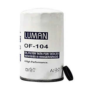 Luman Oil Filter TATA for TATA207, 407, 410, BS III Winger, Spacio