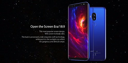 Blackview S8 - (18: 9-Verhältnis) 5,7 Zoll 4G Android 7.0 Smartphone, Octa-Core 4GB + 64GB, vier Kameras, dünner Körper mit 3180mAh Batterie - Schwarz Blackview S8 - (18: 9-Verhältnis) 5,7 Zoll 4G Android 7.0 Smartphone, Octa-Core 4GB + 64GB, vier Kameras, dünner Körper mit 3180mAh Batterie - Schwarz