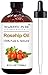 Rosehip Oil - 100% Pure 120ml - Certified Organic Cold Pressed Highest Quality Rose Hip Seed Oil - Natural Moisturiser, Rich in Vitamins, Antioxidants and Essential Fatty Acids - Best for Face, Skin & Hair - Softens, Hydrates and Heals Dry Skin, Known ..