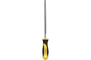 TARIST Lima tonde in metallo 200mm, lima professionale in acciaio al carbonio, affilatrice per professionisti e fai da te