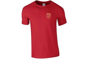 Cyclops Print Liverpool Football LiverBird Crest Design T-Shirt Mens RED