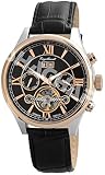 Engelhardt Herren Analog Quarz Uhr mit Leder Armband 388931029005