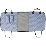 MagiDeal Mesh Trenngitter Kopfstütze Barriere Hundenetz für Auto Hunde Schutz Sicherheit - Grau