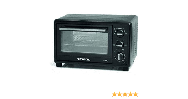 ARIETE 926 FORNETTO EL. 1800W 48LT VENT. MAX230GR TIMER NERO : Amazon.it:  Casa e cucina