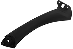 HoaaiGo Auto Türgriff Abdeckung Innen, Auto Ersatz Türgriff Innen Rechts, Autoinnenraumtürgriff Schwarz, Geeignet Kompatibel mit Türgriff bmw Serie 3 (2004-2012) E90 E91 E93