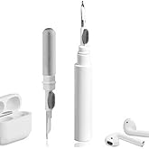 AirPod Temizleme Kiti, S&uuml;ngerli 3'&uuml; 1 Arada Airpod Temizleyici Kalem, Kablosuz Kulaklıklar Temiz Kalem, Toz Giderme Kulaklıkl