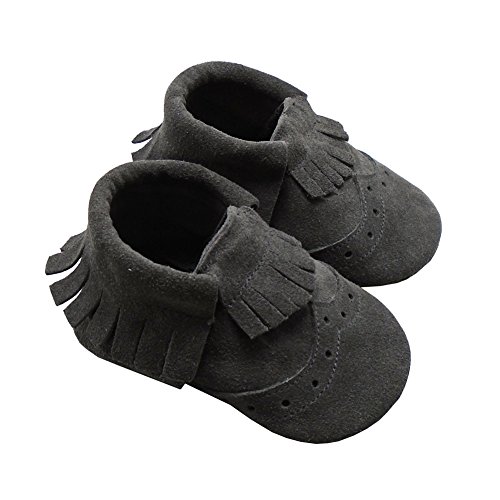 Mejale Weiche Sohle Leder Babyschuhe Lauflernschuhe Krabbelschuhe Kleinkind Kinderschuhe Hausschuhe - 3