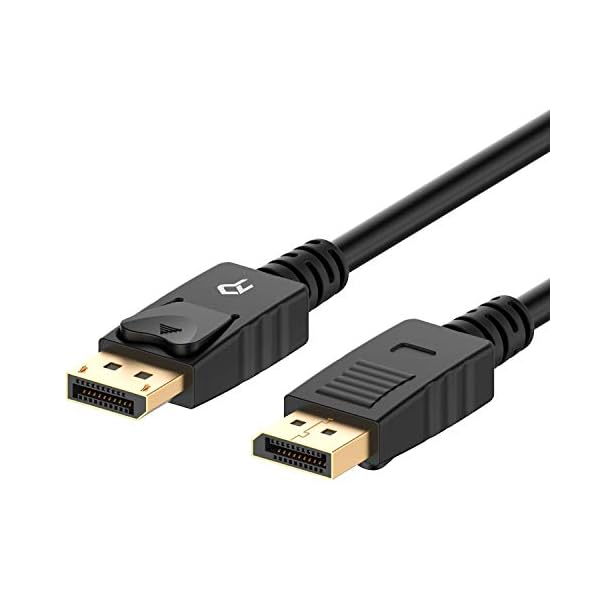 Rankie Cable DisplayPort a DisplayPort, 4K Resolución, 1,8 m, Negro