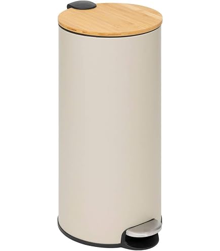 AMIG - Égouttoir Graz Noir Avec Poignées En Bois - Pour 10 Assiettes & 6 Verres - 42x31.5x15 Cm - Idéal Pour Cuisine Moderne - 11
