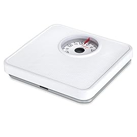 Soehnle 61098 Pesa Persona Meccanica Tempo White 130 kg, Bianco