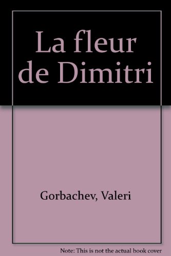 couverture de : La fleur de Dimitri