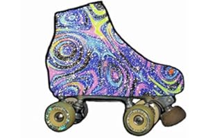 SILVYE BOOT COVERS BRIGHT AND METALIZED FOR ARTISTIC SKATE