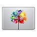 Produktbild Macbook Aufkleber ,Morbuy Fashionable Kunst Vinyl Decal Sticker Abziehbild Abziehbilder Aufkleber für Apple MacBook Pro/Air 13" 15" Zoll (F)