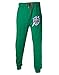 Price comparison product image Meroncourt Men's Zelda Green Lounge Pants Relaxed|#18 Plain Sports Pants, Green, Large (Manufacturer Size:l)