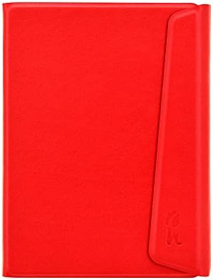 Kobo Aura One 7.8 Case Sleep Ultra Lightweight Slim PU Case Shell Flip Cover For Kobo Aura E-reader One Perfect – Red