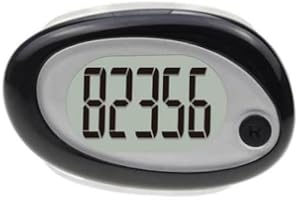 ‎MOKEUM Schrittzähler Clip, 3D-Schrittzähler zum Gehen, Einfacher Schrittzähler für Senioren, Kinder, Männer