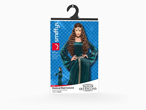 Smiffys Adult Women's Medieval Maiden Costume, Dress and Headband, Tales of Old England, Serious Fun, Size L, 45497 reviews Smiffys Adult Women's Medieval Maiden Costume, Dress and Headband, Tales of Old England, Serious Fun, Size L, 45497