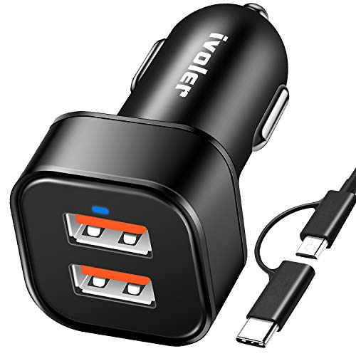 Chargeur Voiture Allume-Cigare 5V USB – Compatible Garmin Nuvi, GPS, Dashcam, 12-24V