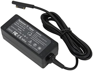 Yihya 31W 100-240V - 1.6A 50-60Hz 12V -2.58A Repalcement Wall Charger Power Supply Charging Adapter for Microsoft Surface Pro 3 Windows 8 Pro - black