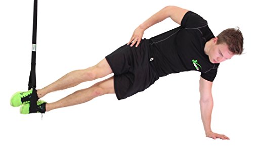 eaglefit® Sling Trainer ALLROUND; Schlingentrainer mit Umlenkrolle, Türanker, Aluminium-Karabiner, Modell 2017 - 9