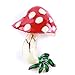 Produktbild LJSLYJ Red Mushroom Emaille Broschen für Frauen Kinder Hemd Tasche Cap Einfache Zubehör