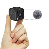 MINI WIFI SPY CAMERAS: es la cámara portátil portátil de bolsillo más pequeña del mundo, también con gran angular HD 1080P y 150 °, lo que la hace perfecta como cámara de seguridad para el hogar o cámara secreta o cámara secreta o cámara de acción para exteriores y cámara para mascotas