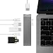 Produktbild Lovicool USB C Hub 7 in 1 USB C Adapter, Thunderbolt 3 Type C Hub 4K HDMI Anschluss, SD/Micro SD Kartenleser und USB 3.0 Port USB c Anschluss für MacBook Pro 2016/2017