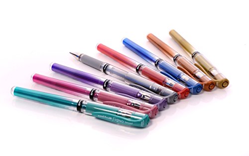 Gelroller uni-ball® SIGNO UM 153, Schreibfarbe: silber - 2