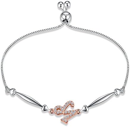 Yiwa Women Fashion Creative Constellation Bracelet Concise S925 Silver Hand Chain Cancer