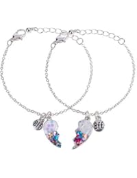 SIX Kids, 2er Set Armbänder, BFF, Gliederarmbänder mit geteiltem