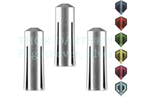 THOR-DARTS Aluminium Flight Protector Darts in 10 Farben Flight Protector schwarz, Flightsaver blau, Flightschutz Aqua, Flightprotektoren grün, Flightprotector grau, Flight Saver rot, lila