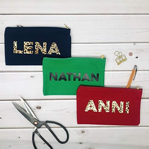 Mäppchen Schulkind Lehrer Erzieherin Krambeutel personalisierter Beutel in vielen Farben