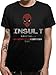 Produktbild T-Shirt (Unisex-M) Insult (Black)