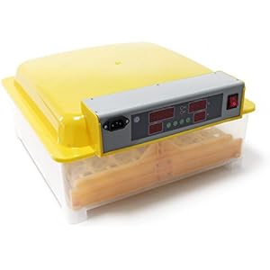 Vollautomatische Brutmaschine 48 Eier Brutapparat Flächenbrüter Brüter Inkubator