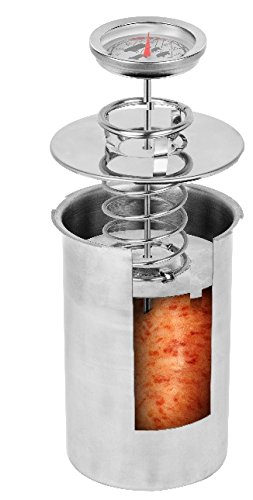 SCHINKENKOCHER DRUCKSCHINKENKOCHER 1,5kg 3kg KOCHER SCHINKENPRESSE PASTETENKOCHER DRUCKKOCHTOPF (für 1,5kg Fleisch) - 2