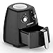 Produktbild L&Y 1230W Air Fryer Ölfreies Gesünderes Fettarmes System Zur Schnellen Luftzirkulation Und Einstellbares Thermostat Waschbarer Frittierkorb Und Pfanne,Schwarz,1230W