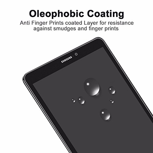 [2-pack] Galaxy Tab S2 / Tab S3 9.7 Schutzfolie, SIDARDOE gehärtetes Panzerglas Schutzglas für Samsung Galaxy Tab S2 / S3 9.7 Displayschutzfolie, HD ultra klar, 0,33mm, 2,5D abgerundete Ecken, Härtelevel 9H, kratzfest,Fingerabdruck-frei,Lebenslange Garantie - 5